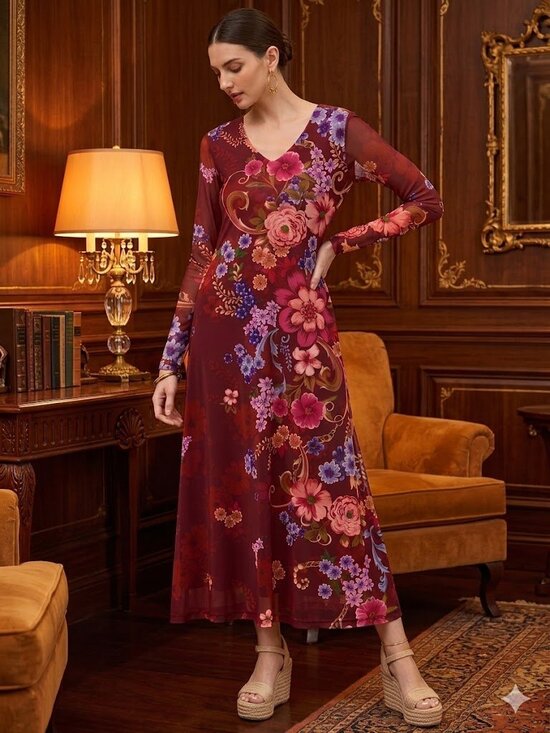 Johnny Was Dresses & Skirts - Johnny Was Long Sleeve Dress NWT size Medium